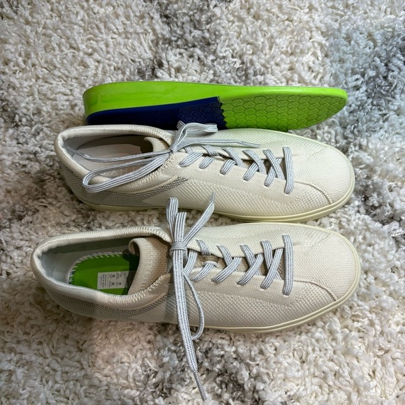 Rothy's The Lace Up Sneaker in Diamond Twill size 10.5 - Picture 9 of 14